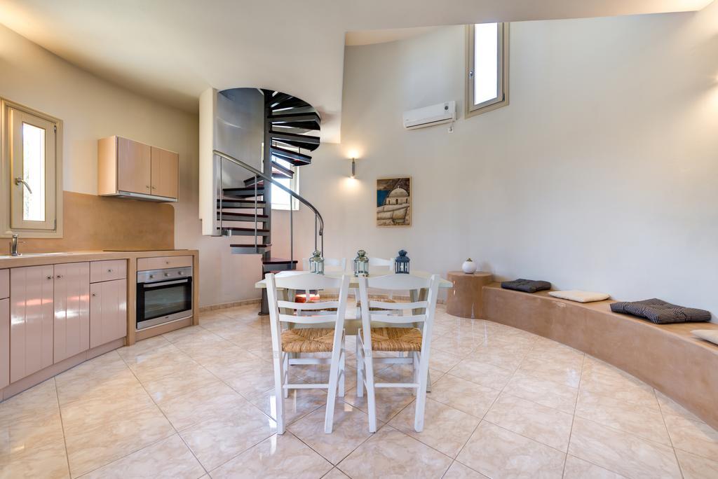 Monolithia Apartment Kamari  Bagian luar foto